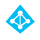 Elastic logo (mosaic diamond mark)