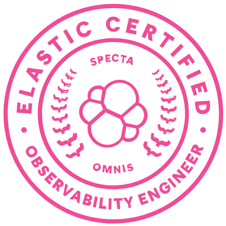 Elastic Certified Observability Engineer badge